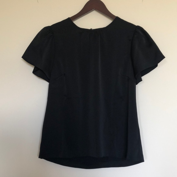 J. Crew Tops - JCREW Flutter Sleeve Blouse